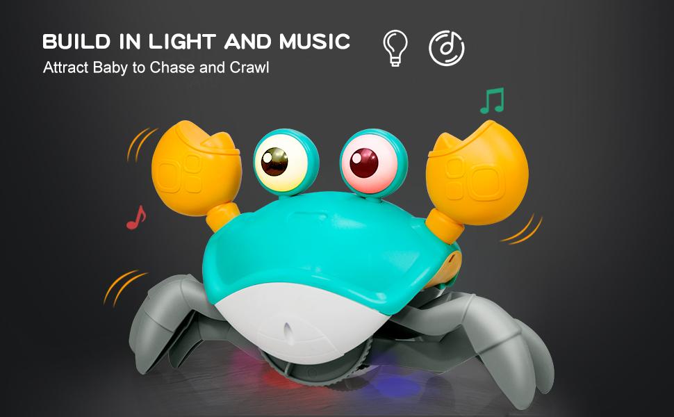 Crawling crab™ Helps With Tummy Time